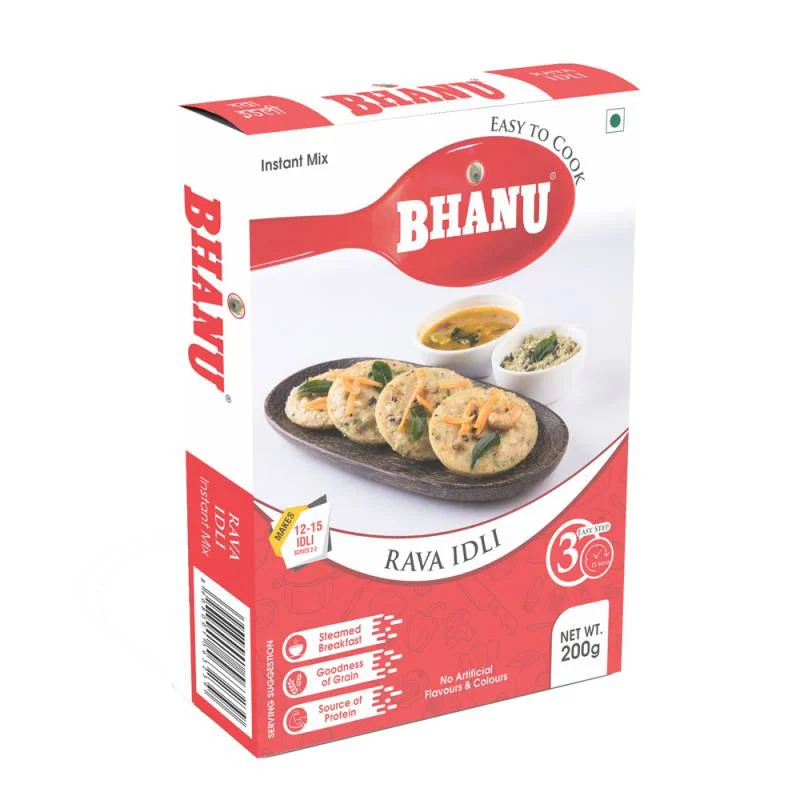 Rava Idli packaging